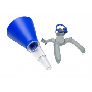 ENTONNOIR UNIVERSEL AVEC PINCE