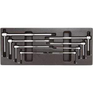 COFFRET DE CLES ALLEN 6 PANS T COULISSANT (8pcs)