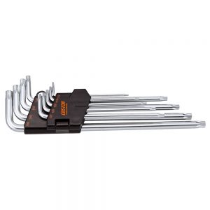 KIT CLES TORX EXTRA LONGUES T10 à T50 (9pcs)