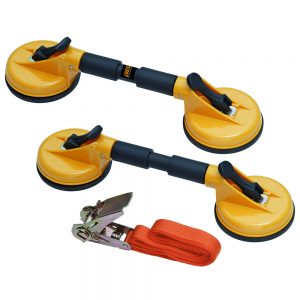 KIT VENTOUSES + SANGLE  PARE-BRISE