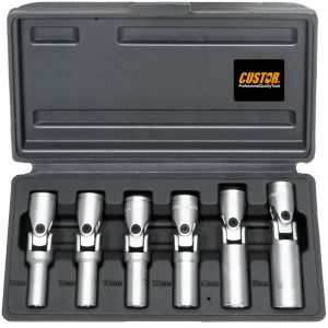 COFFRET DOUILLES 3/8" POUR BOUGIES PRECHAUFFAGE (6pcs)