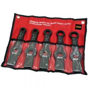 COFFRET DE CLE A FRAPPER POUR ETRIER DE FREIN (5PCS)