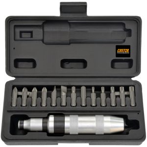 COFFRET TOURNEVIS A FRAPPER+EMBOUTS  (15pcs)