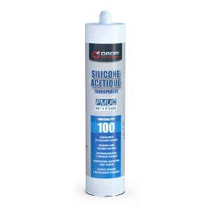 SILICONE RTV ACETIQUE TRANS PMUCA CART.310ML (6100C3)