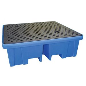 BAC DE RETENTION 4 FUTS PE 880L 1220x1220x390