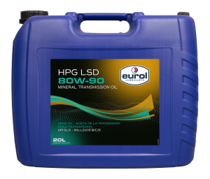 80W90 GL5 LSD  (GEAR OIL 90 LS) 20L EUROL