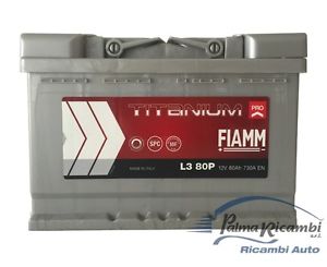 BATT 80A D 730EN 278X175X190 (L380+) FIAMM