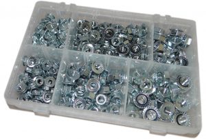 CF.ECROUS A EMBASE ZINC UNF 1/4-5/16-3/8 METRIC M6/M8/M10 (310)