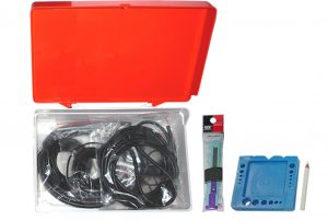 CF.JOINT TORIQUE EN CORDE NITRILE ASS.IMP.+NECESSAIRE DE COUPE