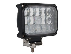 PHARE LED DE TRAVAIL ET LONGUE PORTEE (166x138mm) 15X3W (3400LM) IP67