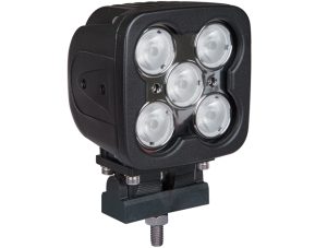 PHARE LED DE TRAVAIL CARRE (110x150mm) 5X10W (5000LM) IP67
