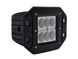 PHARE LED DE TRAVAIL CARRE ENCASTRE (122x92mm) 6X3W (1620LM) IP67
