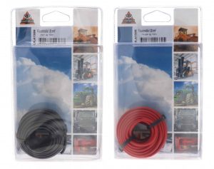 CABLE ELECTRIQUE 2.50 ROUGE Blister 10M