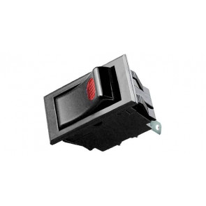 INTERRUPTEUR A BASCULE ENCASTRABLE 12V 20A (lumineux rouge)