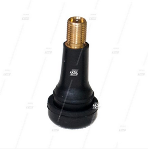 VALVE TUBELESS CAOUTCHOUC TR414 L.43mm (Sans Bouchons)