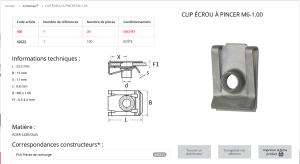 CLIPS DOUBLE (sachet de 20 pcs)