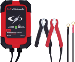 CHARGEUR INTELLIGENT 1A / 6V-12Ah / 12V-32Ah