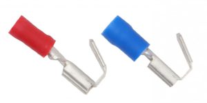 COSSE MIXTE MALE+FEMELLE BLEU (100) 6.3x08mm