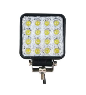PHARE LED DE TRAVAIL CARRE 16X3W (3600LM) IP67