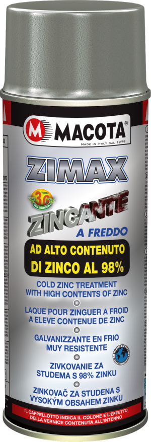 AEROSOL ZINC SPRAY GRIS FONCE 400ML