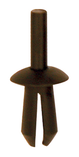 RIVET PLASTIQUE NOIR D5,5 (sachet de 30 pcs)