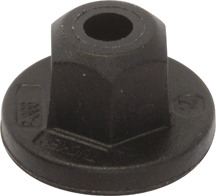 ECROU PLASTIQUE Ø 5 mm (sachet de 12 pcs)