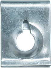 CLIP ECROU A PINCER Ø 6,3 mm (sachet de 25 pcs)