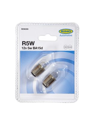 12V 5W GRAISSEUR R5W x 2 (BL)  2 plots