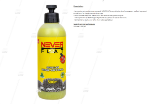 ANTI CREVAISON "NEVERFLAT" TT SEAL 500ML