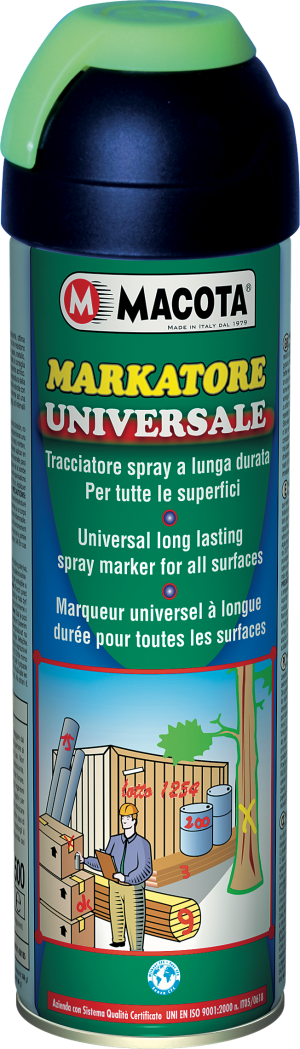 AEROSOL DE MARQUAGE FLUO VERT RAL6038 500ML