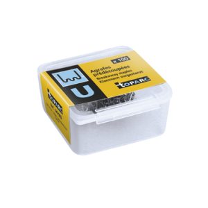 BOITE 100 AGRAFES ALIGNEMENT DE FISSURE