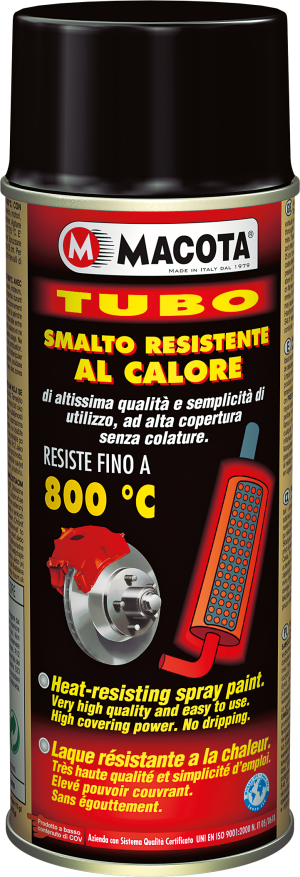 AEROSOL PEINTURE HT 800°C NOIR 400ML
