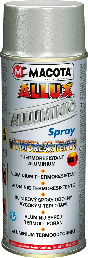 AEROSOL PEINTURE ALUMINIUM HT 600°C 400ML