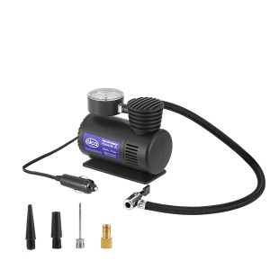 COMPRESSEUR  12V D'URGENCE 15L/min (BALLON/VELO/JANTE VL 14"MAX)