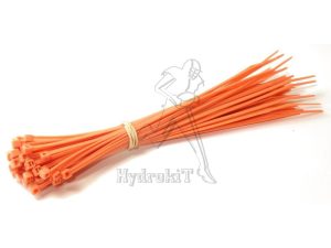 COLLIERS RILSAN ORANGE 200X2.5MM (sachet de 100)