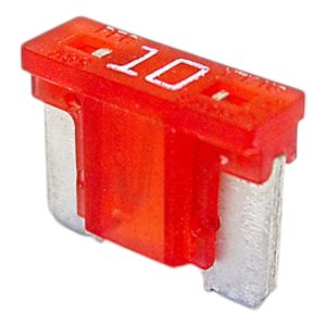 FUSIBLE Micro 10A  ROUGE x 1