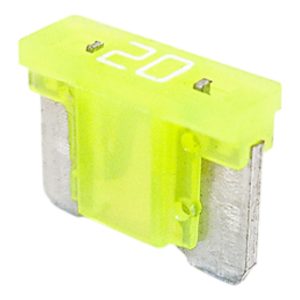 FUSIBLE Micro 20A  JAUNE  x 1