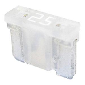 FUSIBLE Micro 25A  BLANC  x 1