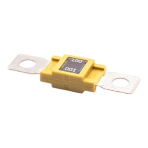 FUSIBLE RUBAN MEGA 100A 57x18 JAUNE x 1