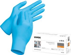 GANTS UVEX U-FIT NITRILE RENFORCES M (Bte x100)