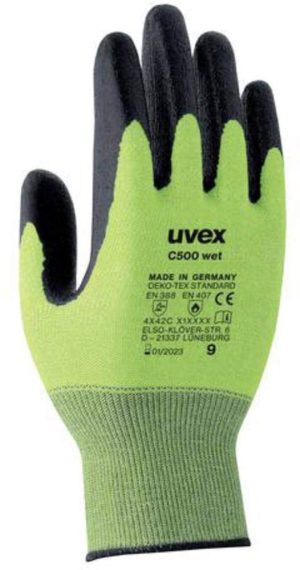 GANTS UVEX HELIX WET EN388/4542 T9 (paire)