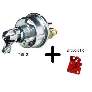 LEVIER DE CONSIGNATION BATTERIE ROUGE (pour 75910BX-75907BX & 75912B)