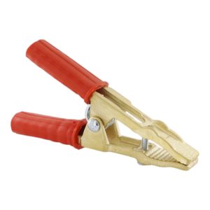 PINCE BATTERIE LAITON 300A ROUGE