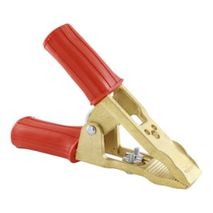 PINCE BATTERIE LAITON 500A ROUGE