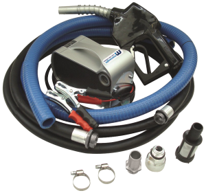 POMPE ELECT.12V DIESEL PISTOLET AUTO (P/Cuve Macnaught-Garantie 5ans)