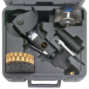 COFFRET MEULEUSE PNEUMATIQUE (BROSSE + GOMME)