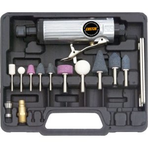 CF (DREMEL) MEULEUSE PNEUMATIQUE DROITE 1/4" (20 000tr/min / 10pcs)