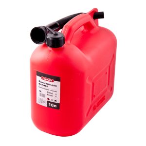 JERRICAN PLASTIQUE ROUGE 10L