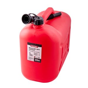 JERRICAN PLASTIQUE ROUGE 20L