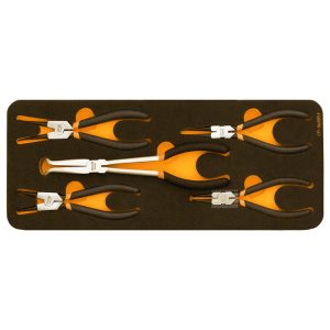 COFFRET MOUSSE DE PINCES A CIRCLIPS (5pcs)